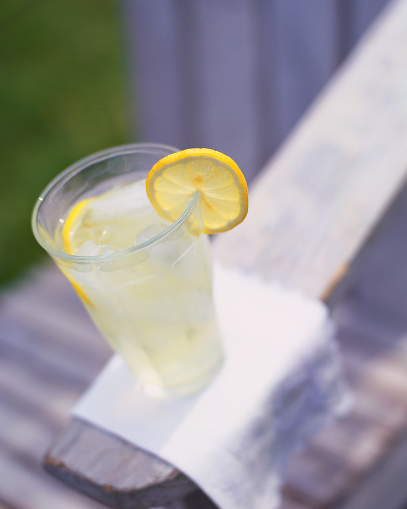 The only thing missing from the porch is the lemonade